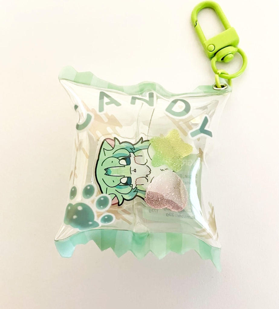 ハム真詩音ちゃんキャンディキーホルダー