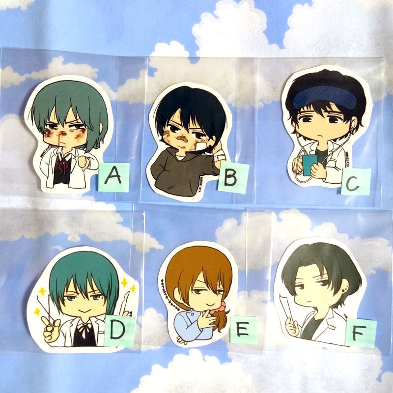 【 創作🥼 】 A~F 【 ステッカー 】