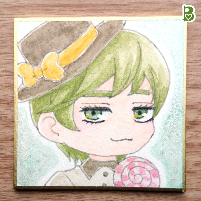 【 🍭7.6×7.6cm 】B・C・D・E【 色紙 】