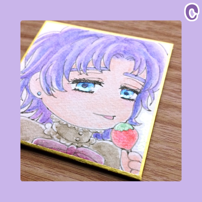 【 🍭7.6×7.6cm 】B・C・D・E【 色紙 】