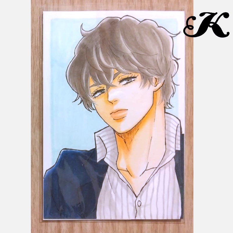 【🍭 ポストカード 】K 【 原画 】