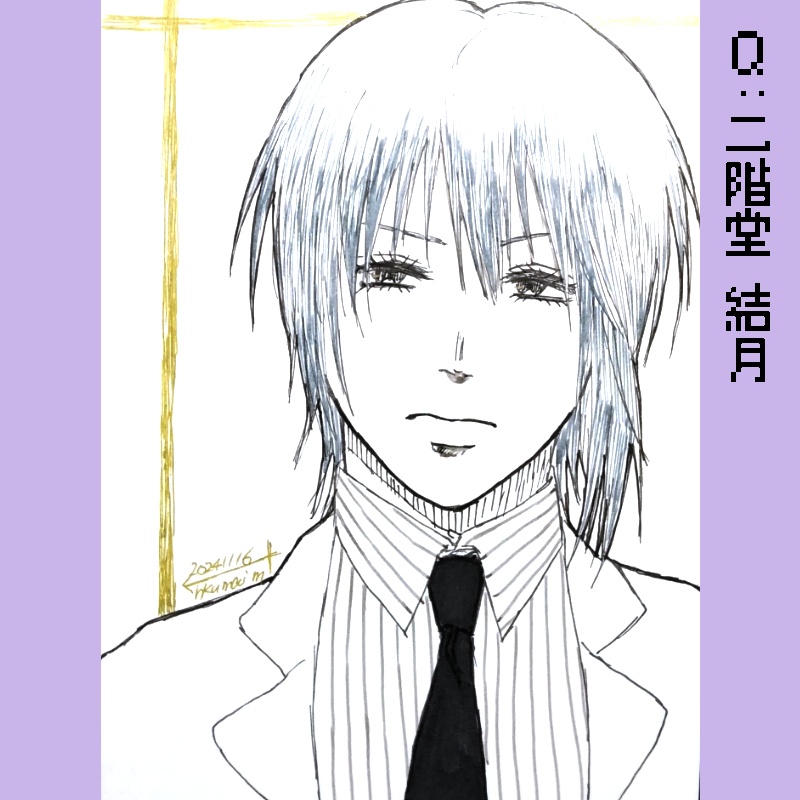 【🍭 ポストカード 】 Q・R・S・T 【 原画 】