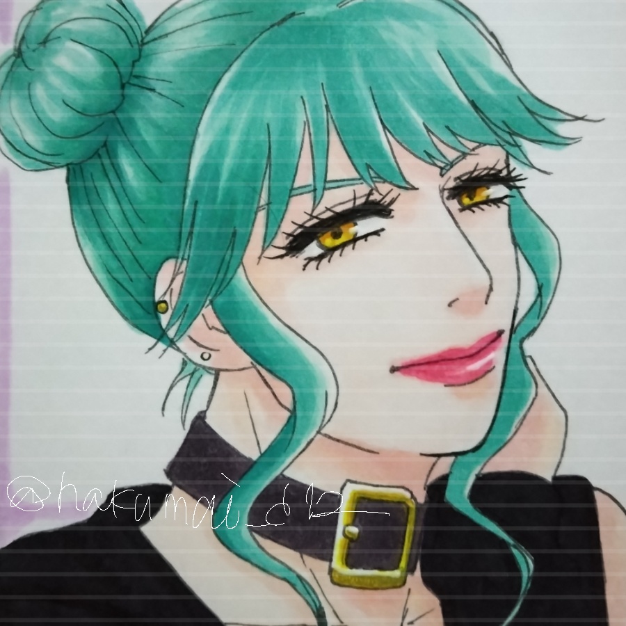 【 🍭ポストカード 】 U・V・W 【 原画 】