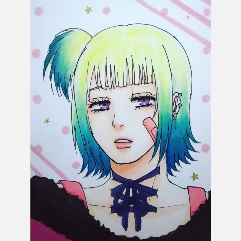 【 🍭ポストカード 】 U・V・W 【 原画 】