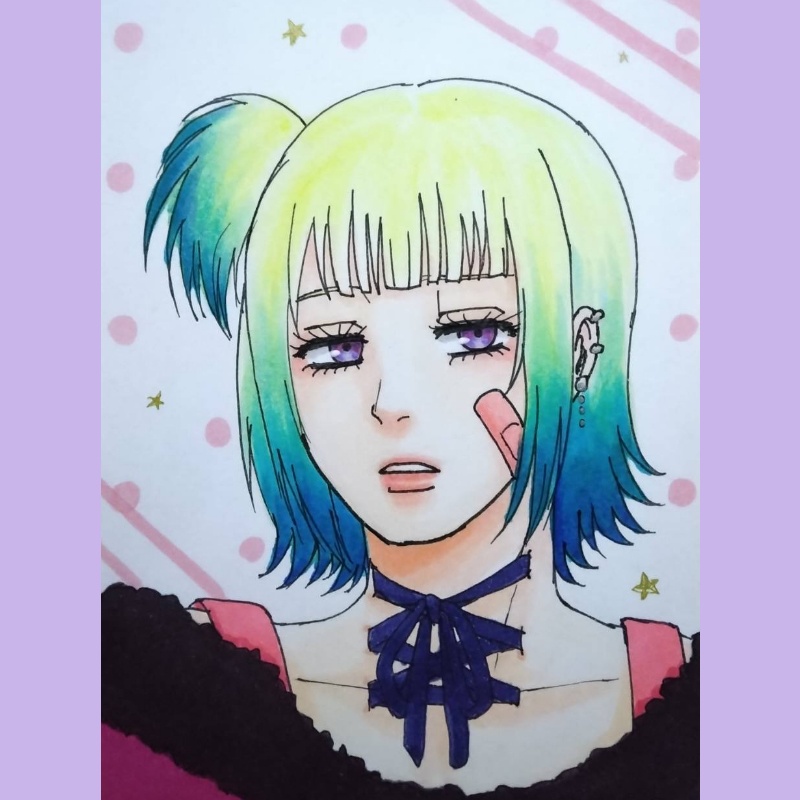 【 🍭ポストカード 】 U・V・W 【 原画 】