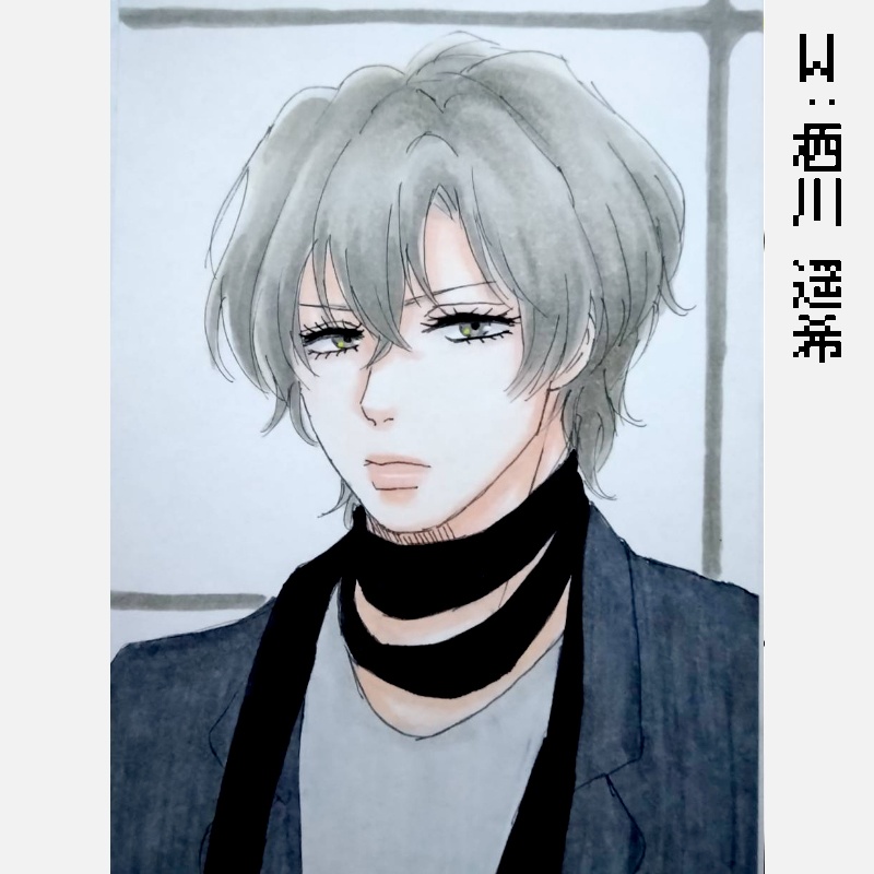 【 🍭ポストカード 】 U・V・W 【 原画 】