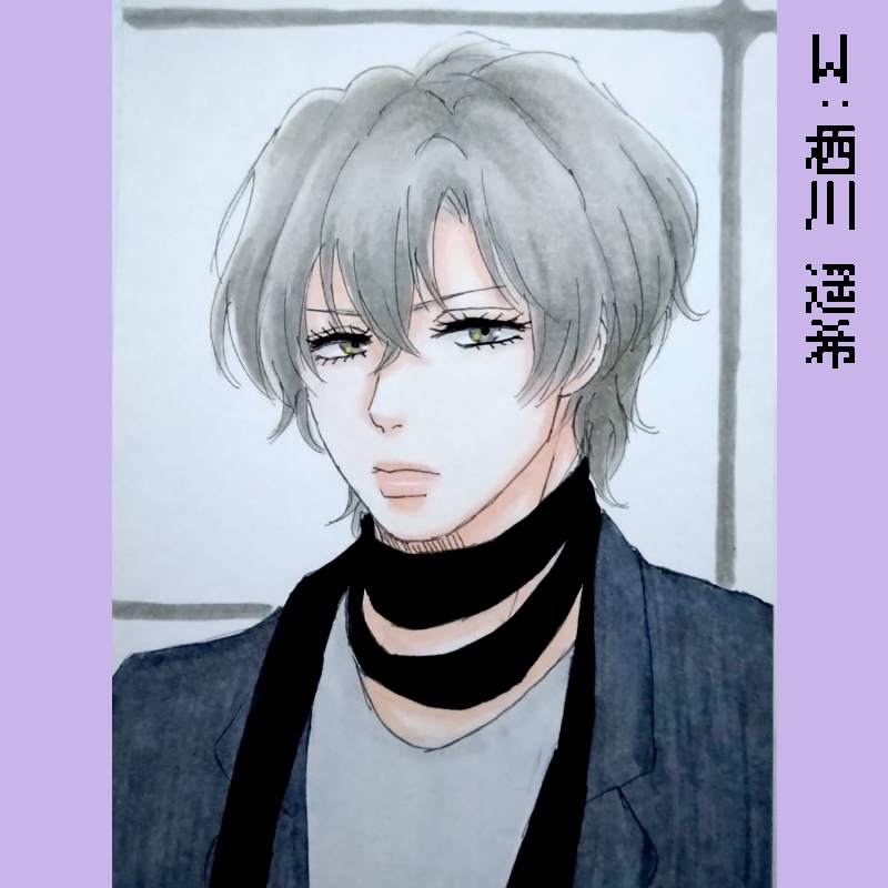 【 🍭ポストカード 】 U・V・W 【 原画 】