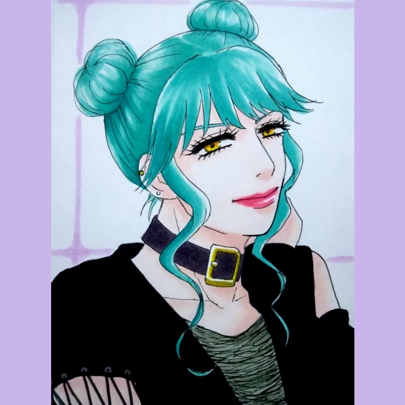 【 🍭ポストカード 】 U・V・W 【 原画 】