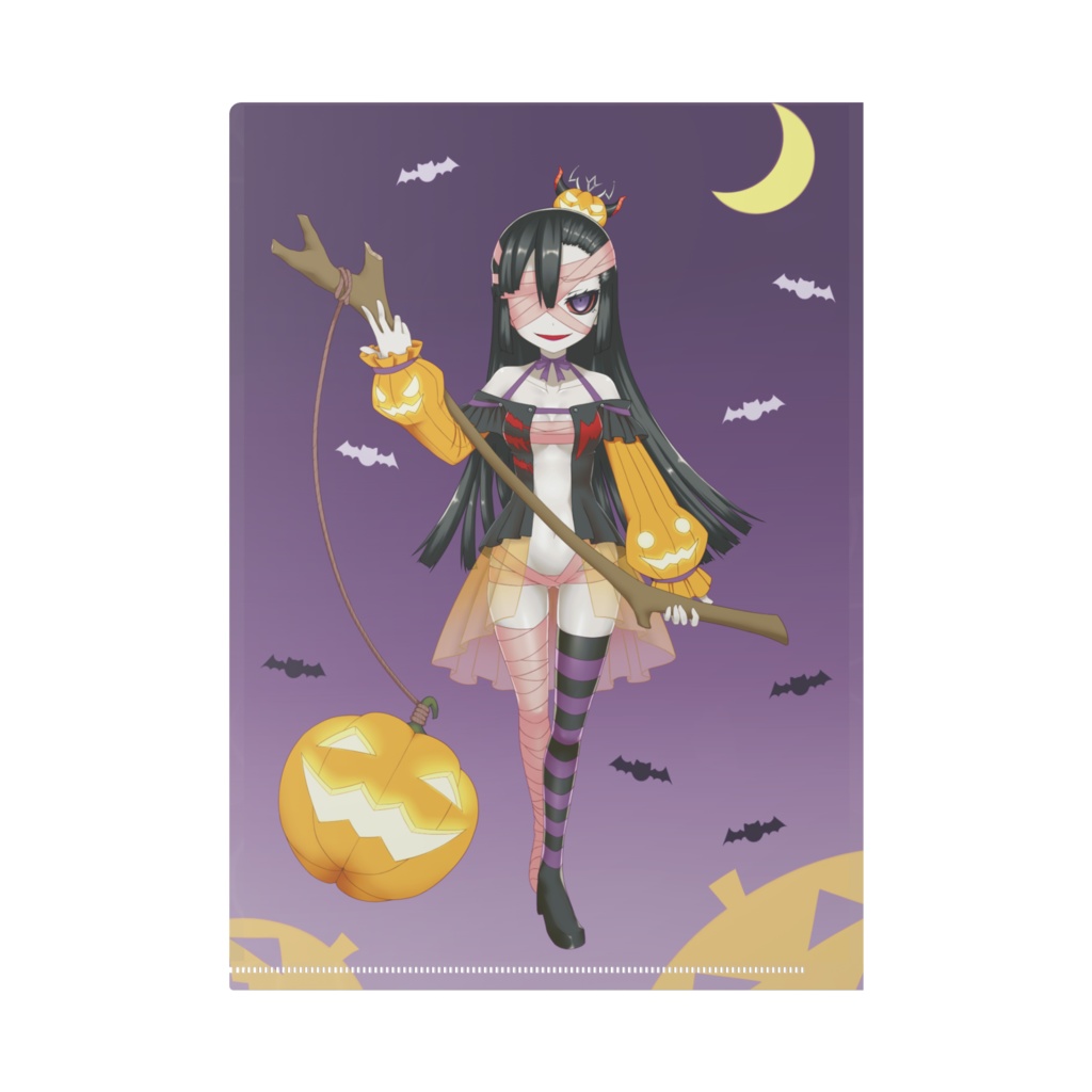 ハロウィンサンマクリアファイル