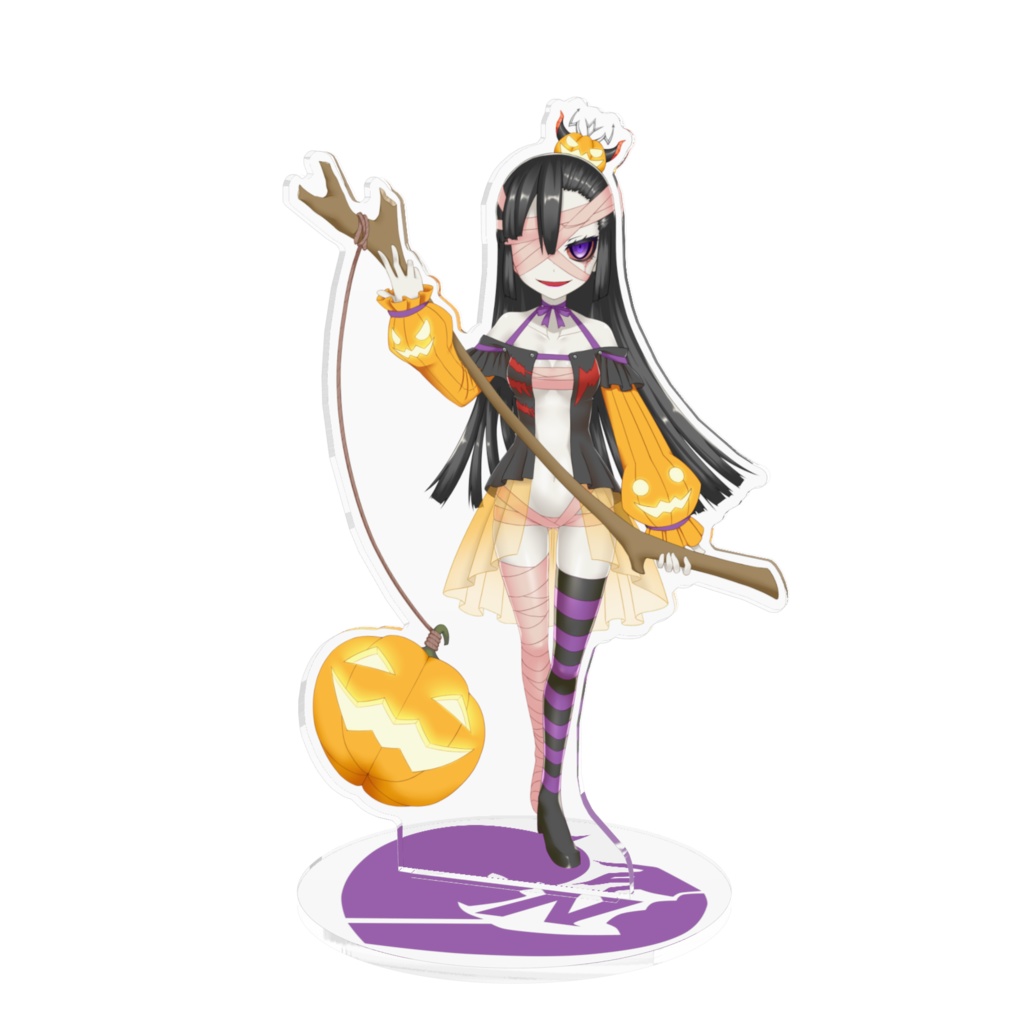 ハロウィンサンマのアクリルフィギュアその1