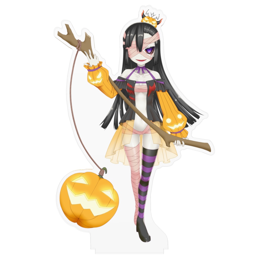 ハロウィンサンマのアクリルフィギュアその1