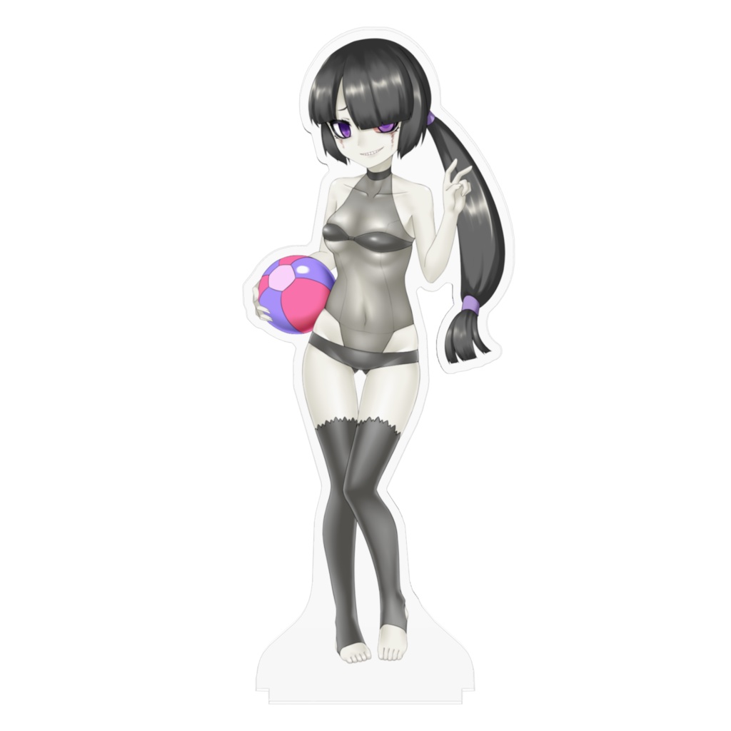 水着サンマのアクリルフィギュア