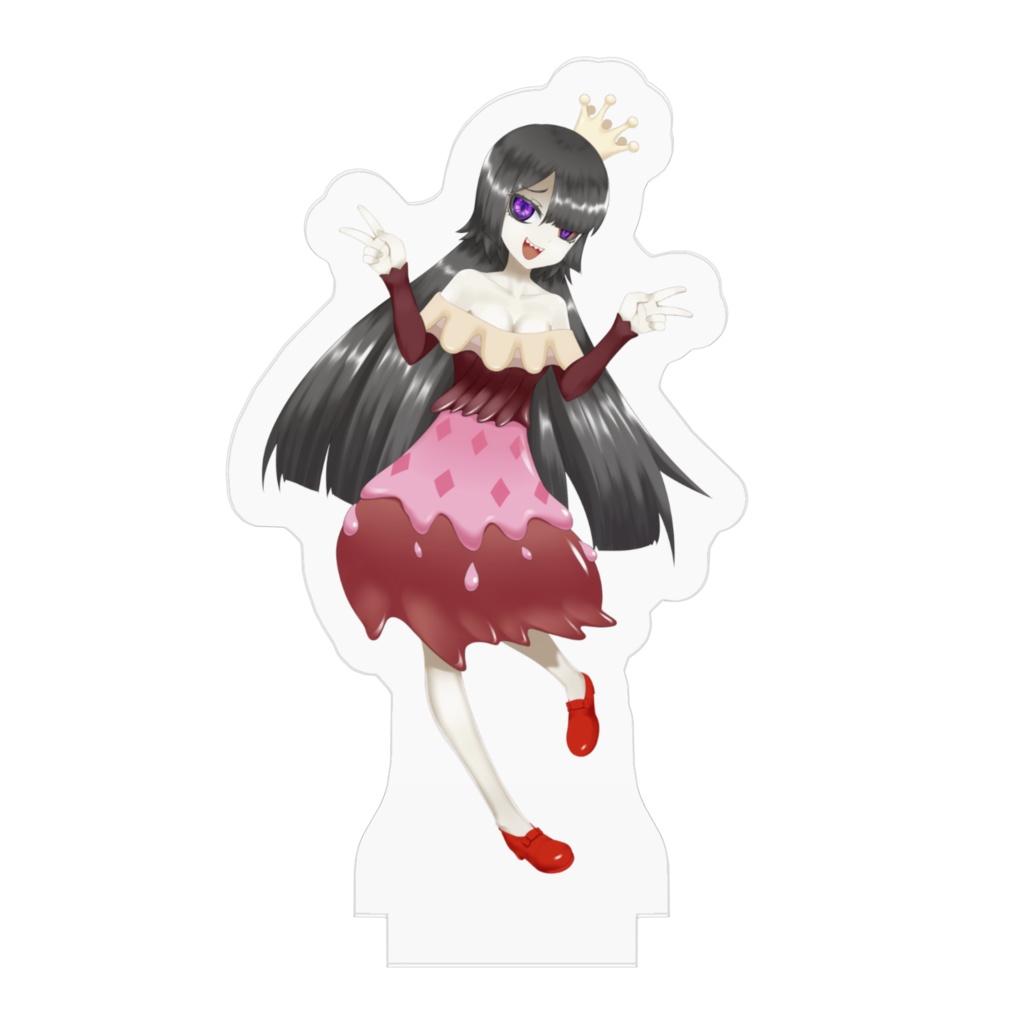 バレンタインサンマのアクリルフィギュア