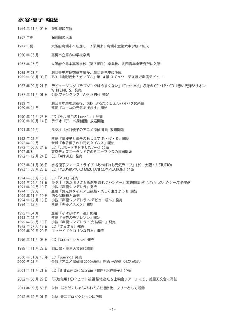 【通常配送】『青空-Artist- 水谷優子生誕60年記念』