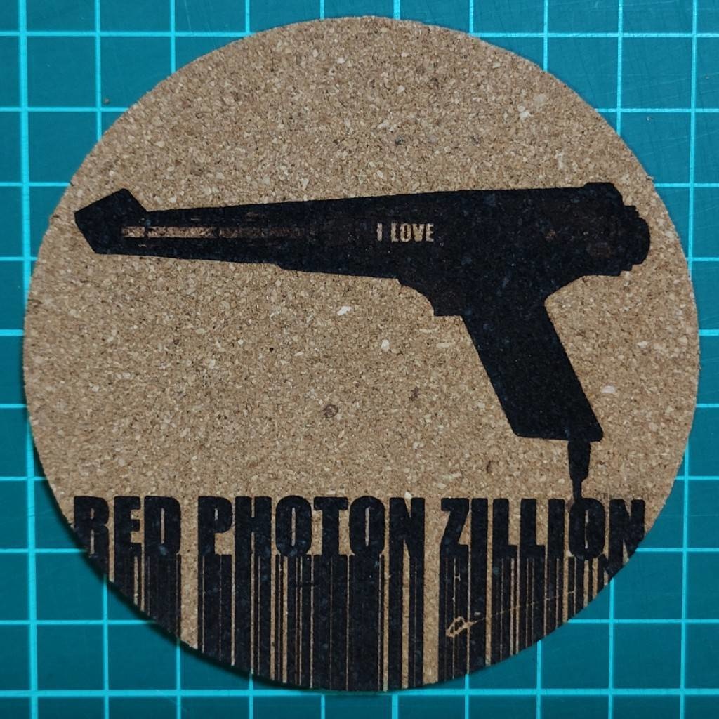 【匿名発送】じりおん屋謹製 コルクコースター「J」