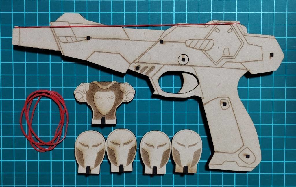 【匿名発送】赤いゴム弾ジリオン