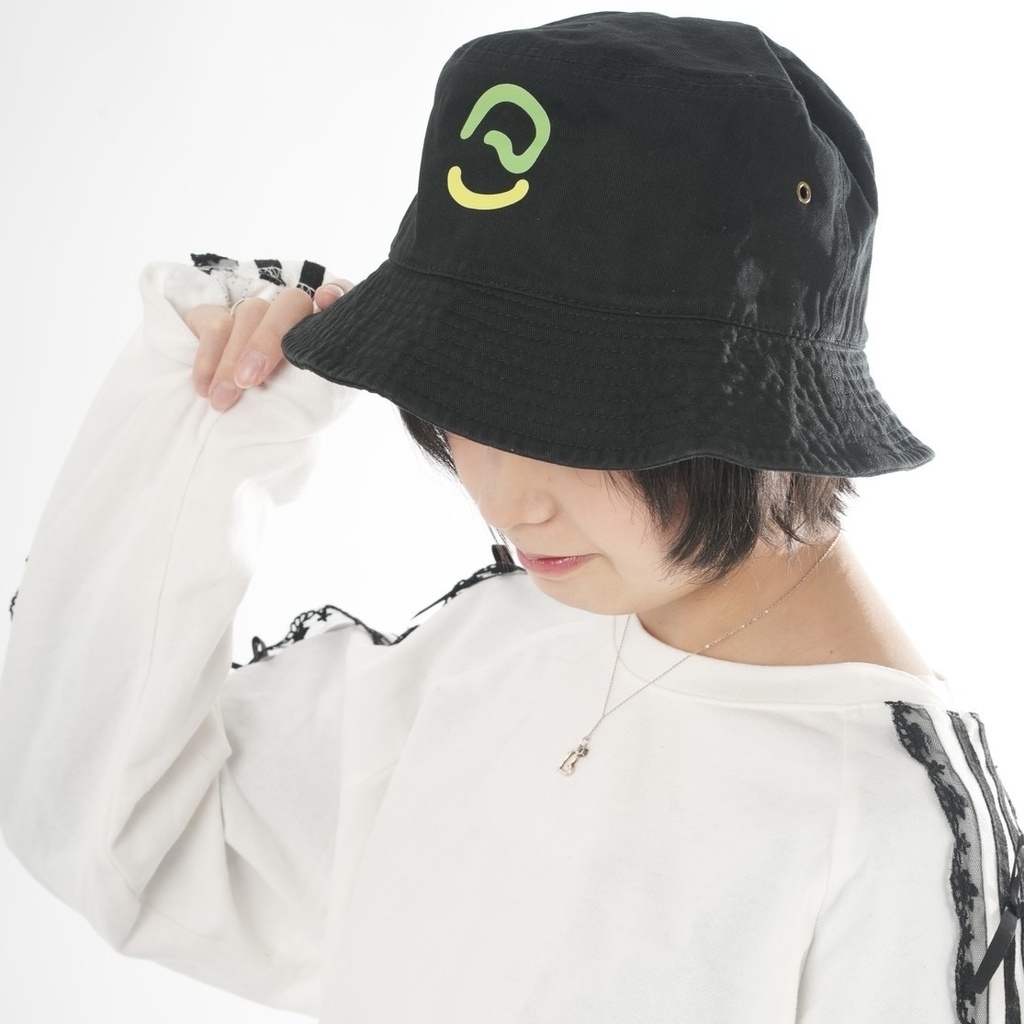 メロンパンのバケットハット