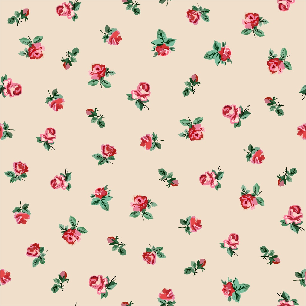 レトロな薔薇のデジタルペーパー