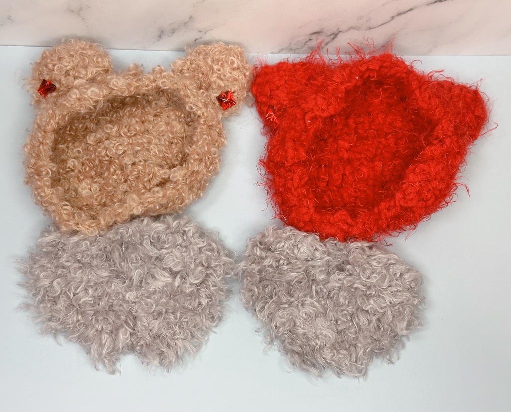 帽子&ケープセット(15cm)