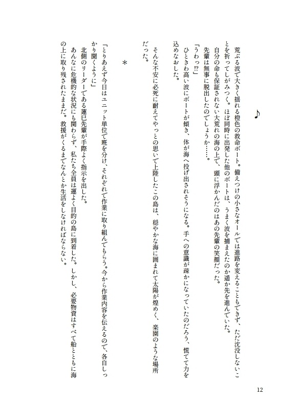 ウキウキ♪サバイバル ~君と僕のLove Forever~ 木漏れ日のsurprise