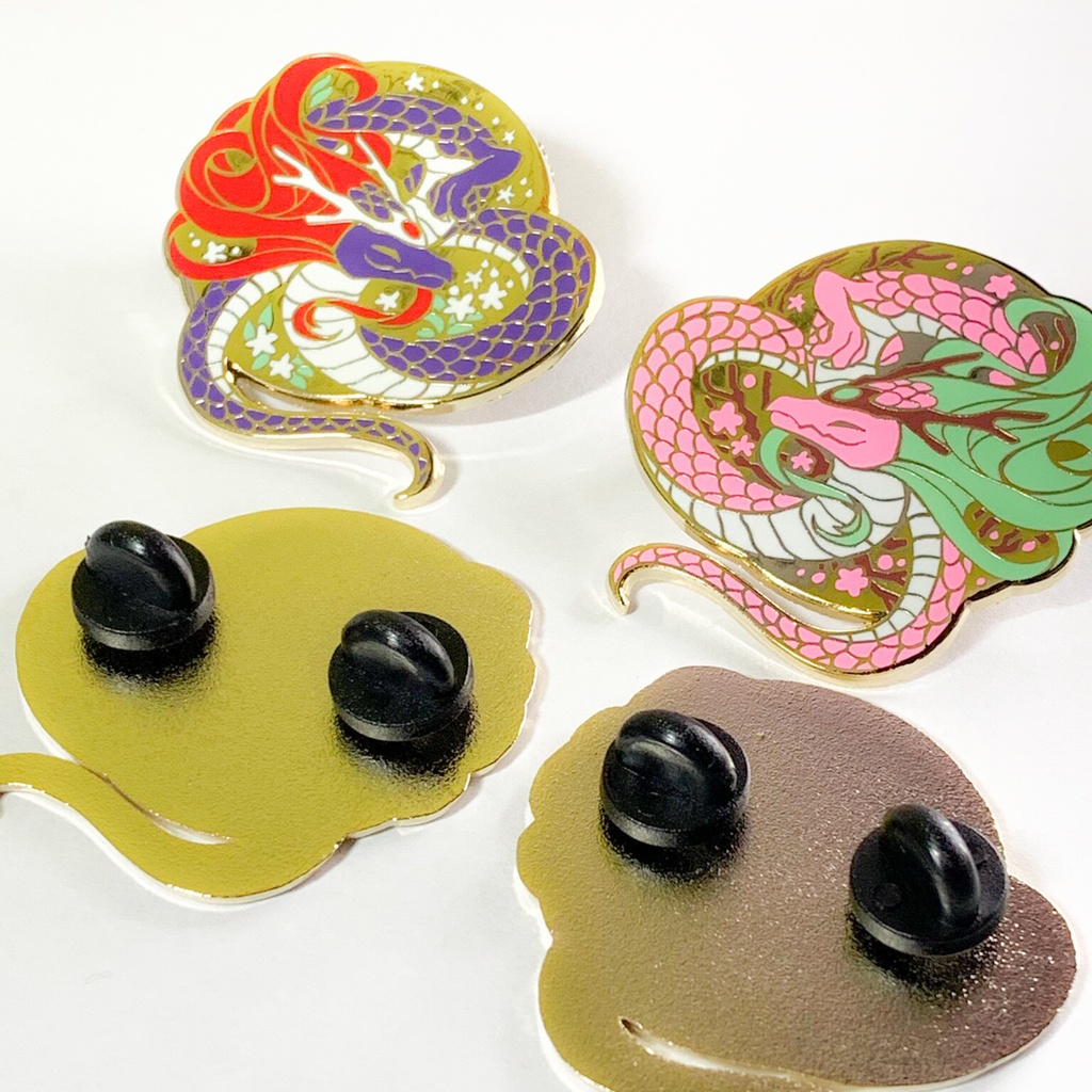 和龍ピンバッジ
