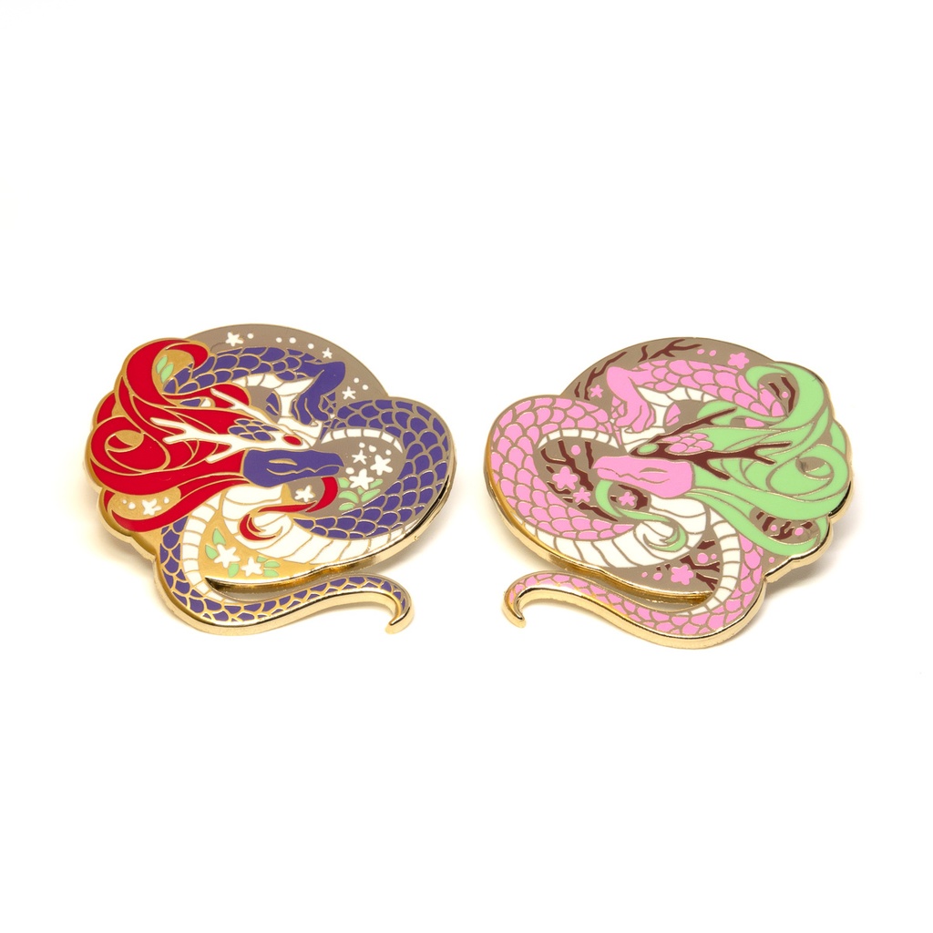 和龍ピンバッジ