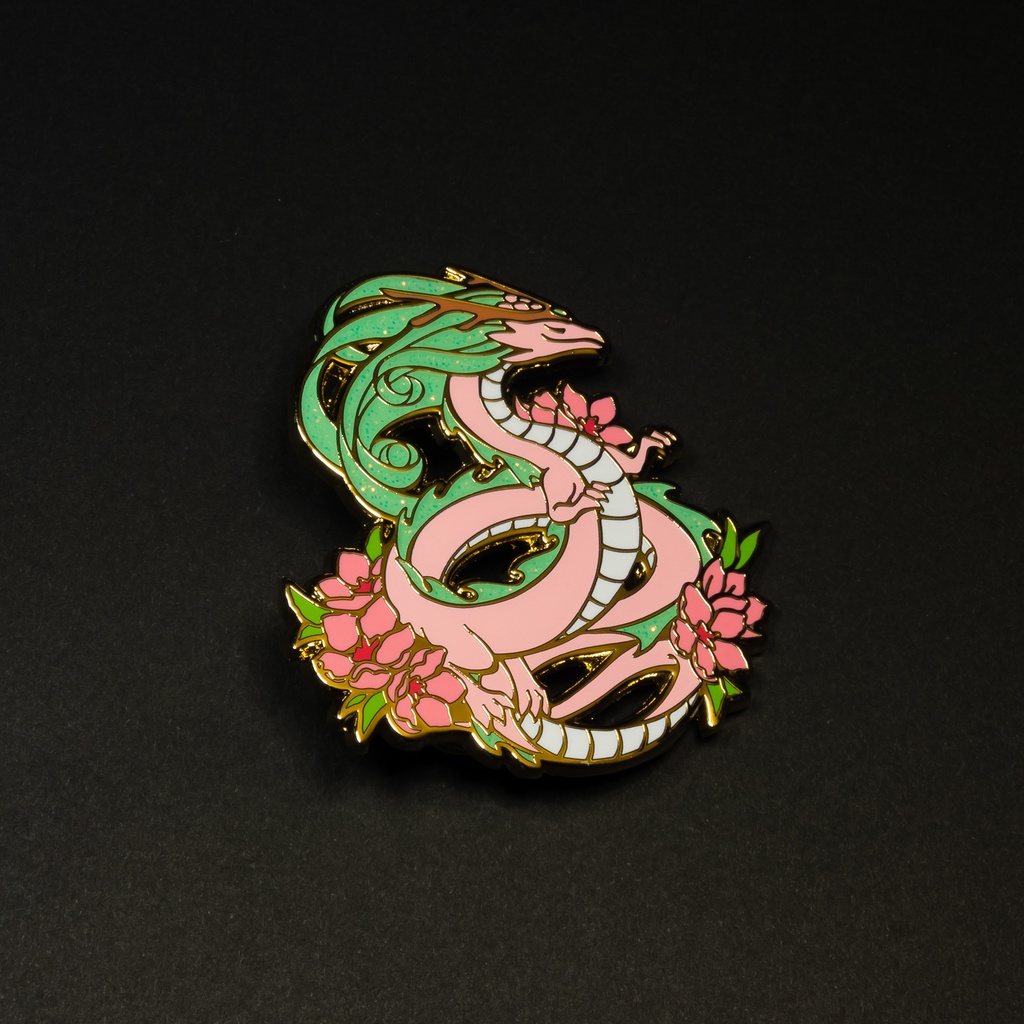 桃龍ピンバッジ