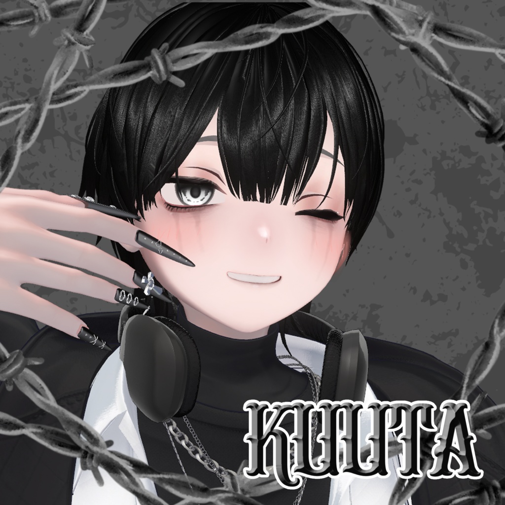 【25アバター対応】PlumpingHeartNail【MA対応】