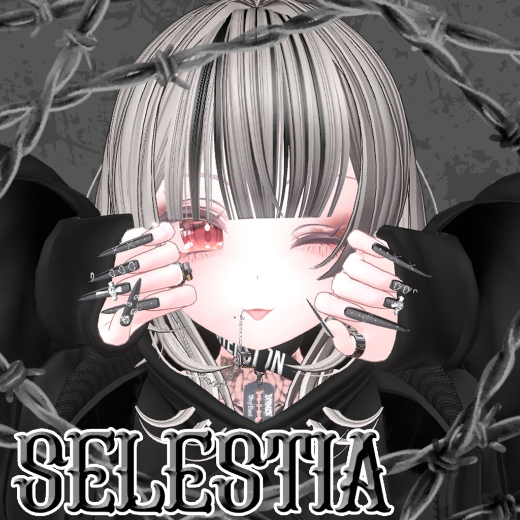 【25アバター対応】PlumpingHeartNail【MA対応】