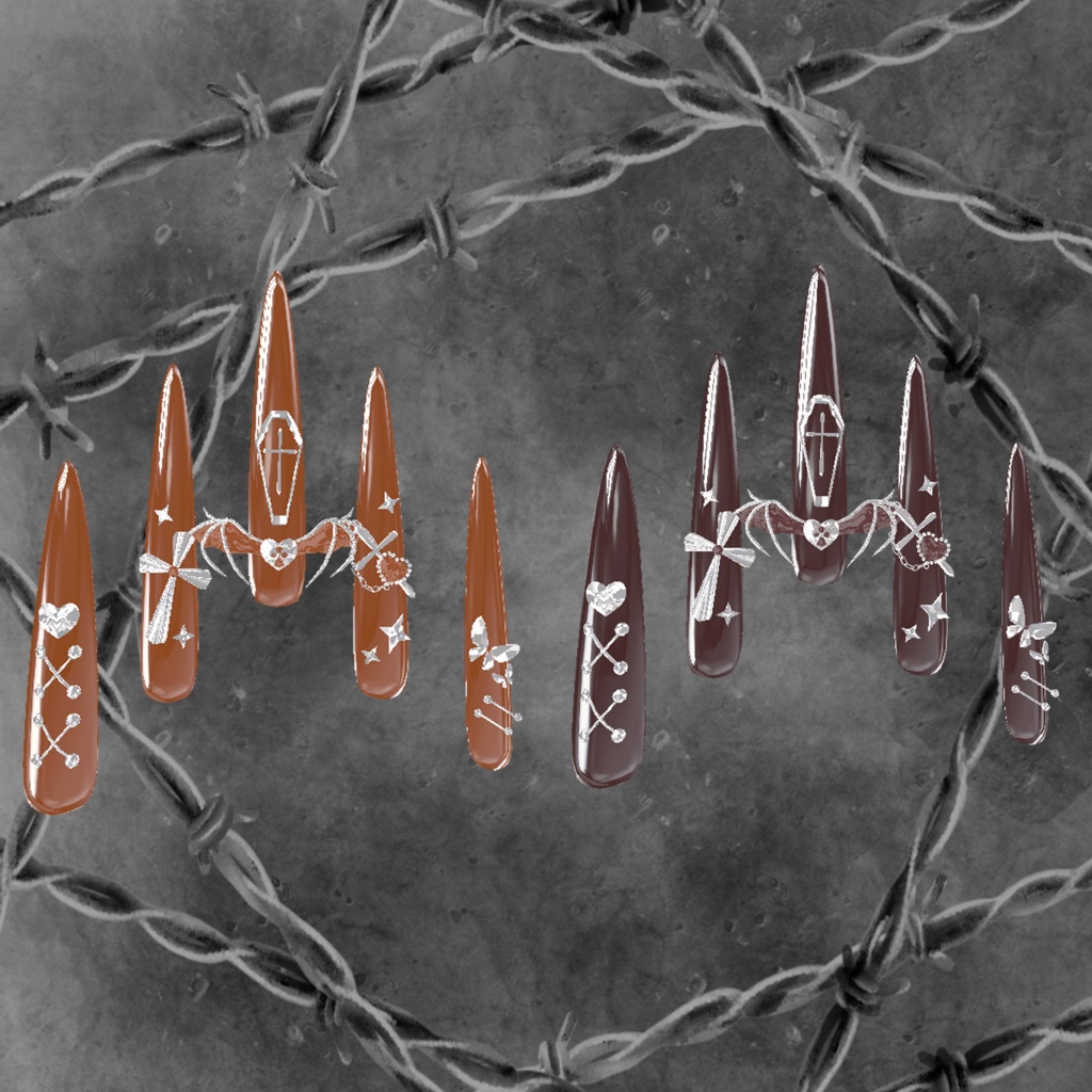 BLACK FRIDAY SALE【23アバター対応】NastyDevilNail【MA対応】