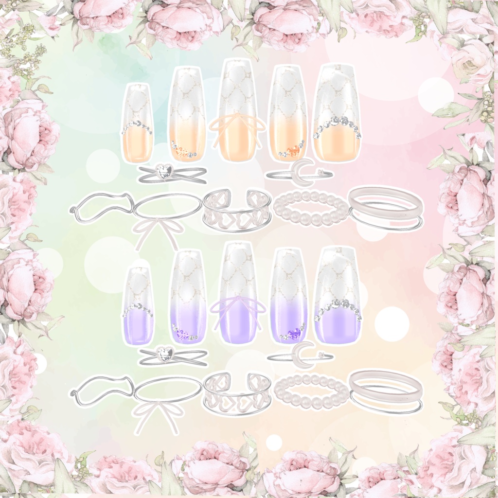 BLACK FRIDAY SALE【22アバター対応】PastelJellyNail【MA対応】