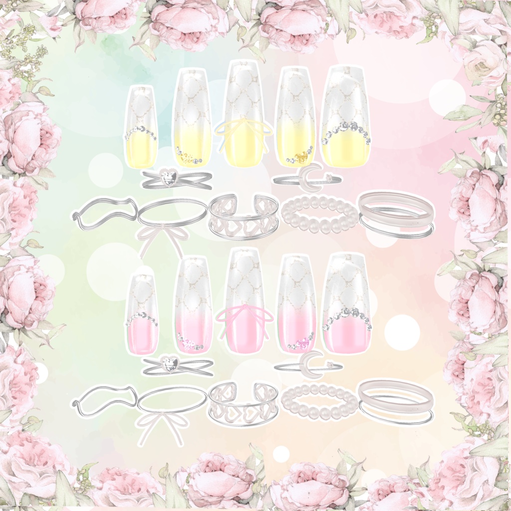 BLACK FRIDAY SALE【22アバター対応】PastelJellyNail【MA対応】