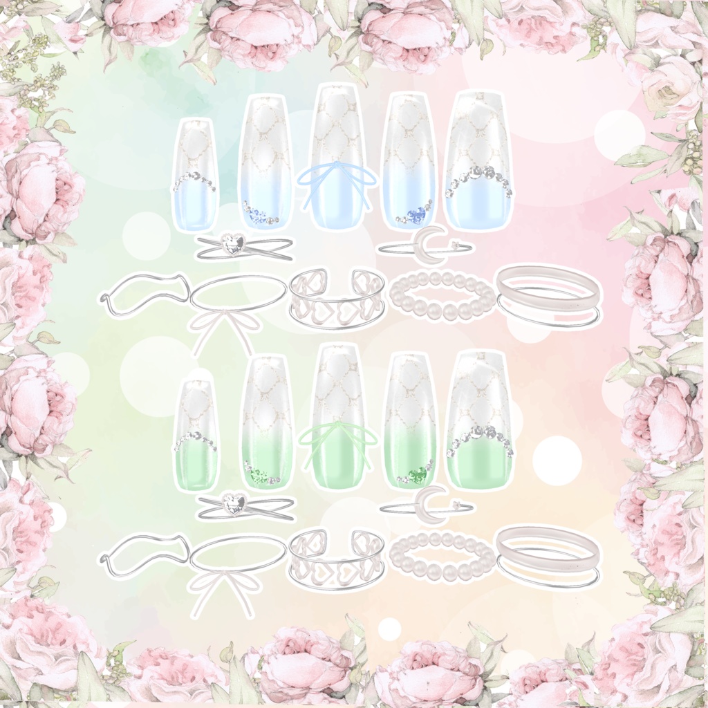 BLACK FRIDAY SALE【22アバター対応】PastelJellyNail【MA対応】