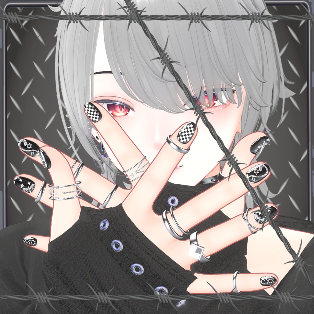 BLACK FRIDAY SALE【25アバター対応】PoisonousSnakeNail【MA対応】