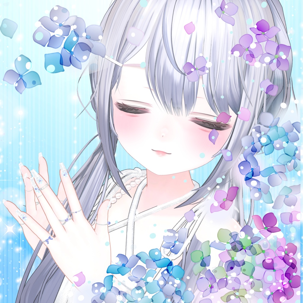 BLACK FRIDAY SALE【23アバター対応】MarshmallowHeartNails【MA対応】