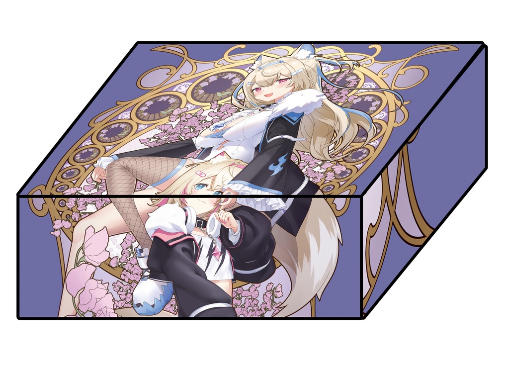 【新作合皮製ダメカンケース】フワモコ