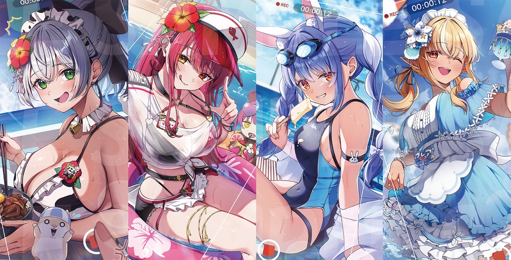 《新作プレイマット》3期生