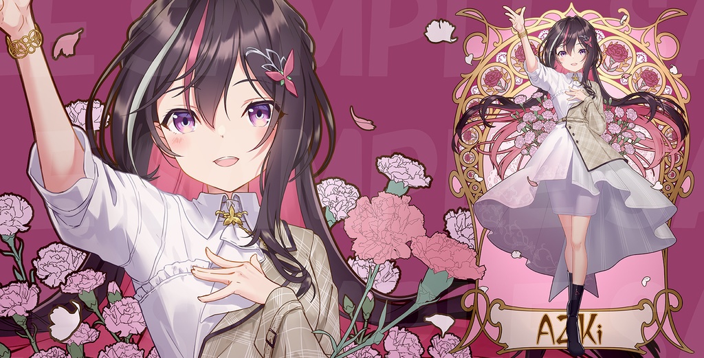 《新作プレイマット》AZKi