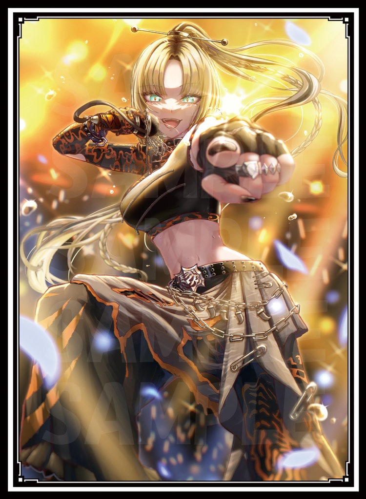 《新作スリーブ》笑虎