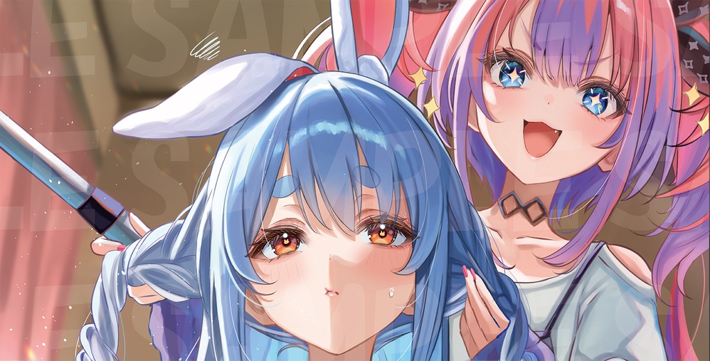 《新作プレイマット》ぺこヴィヴィ