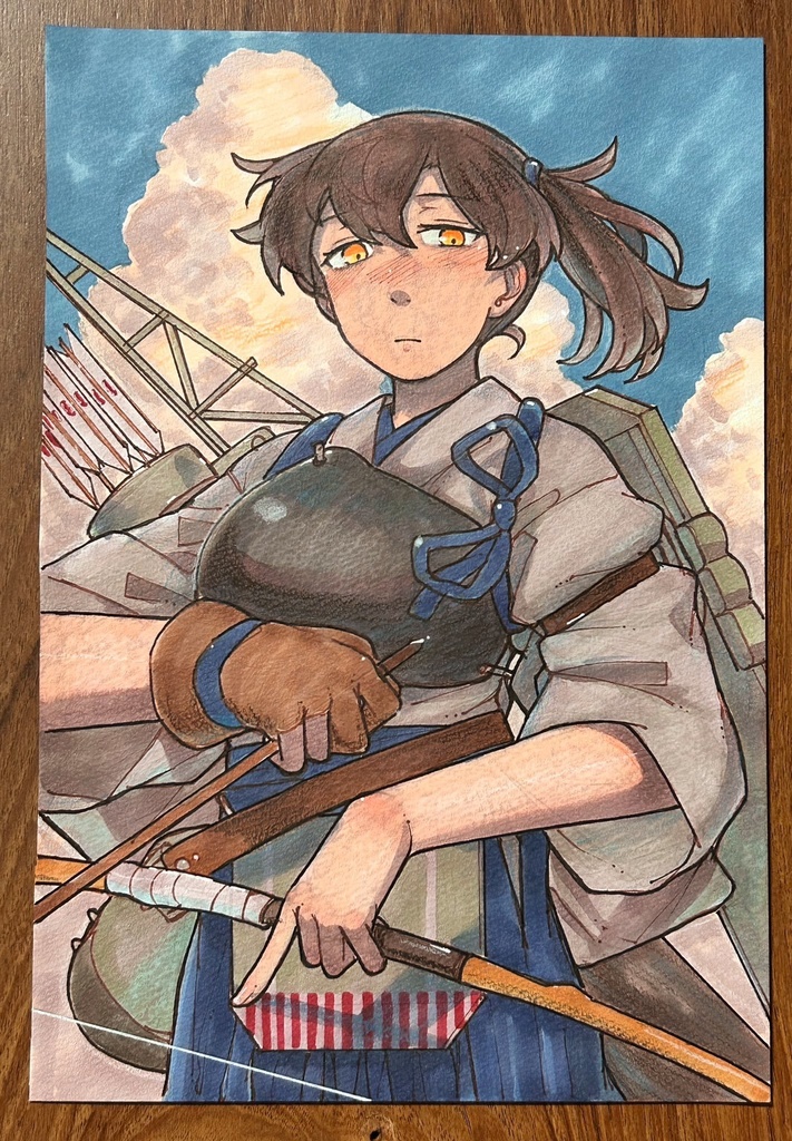 加賀 A4サイズ原画
