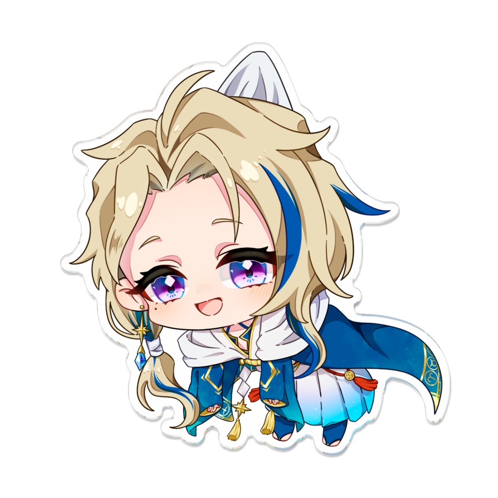 甕星エト アクリルバッジ  