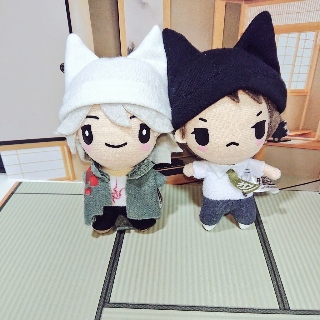 ぬいぐるみ用リボン付きねこみみ帽子【Sサイズ】