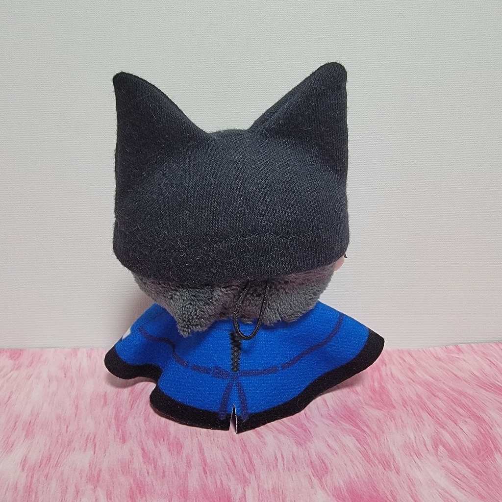 ぬいぐるみ用リボン付きねこみみ帽子【Sサイズ】