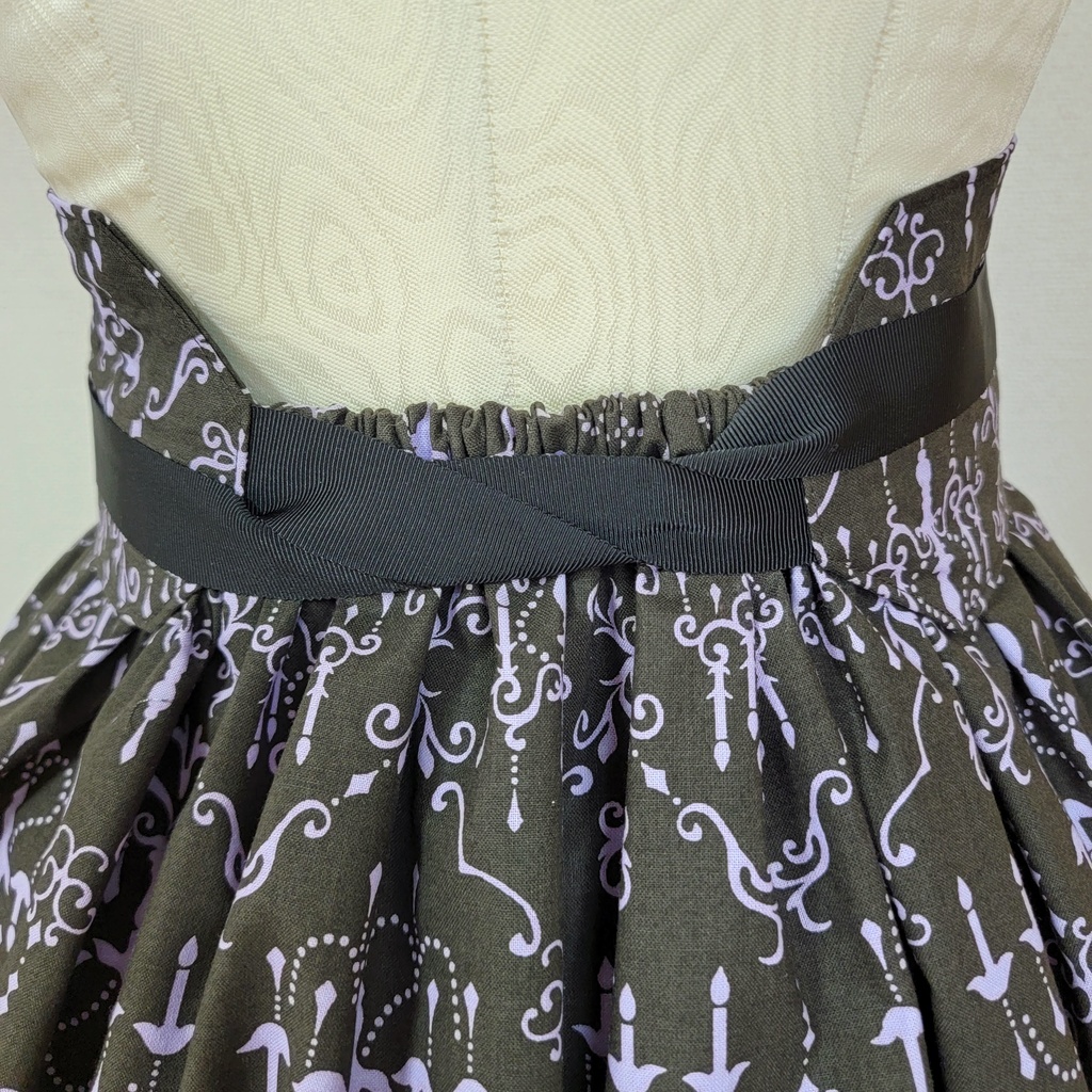 【完売・展示品】おでかけスカート:シャンデリア