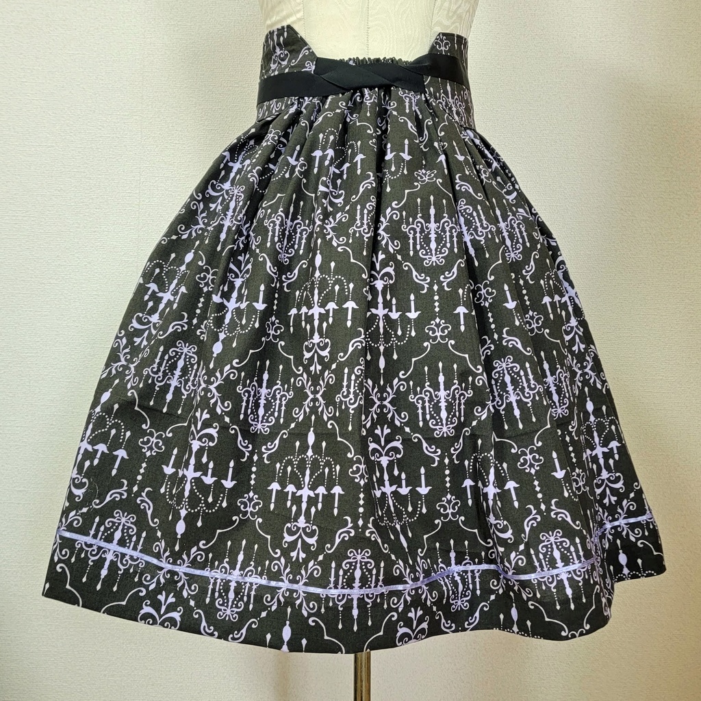 【完売・展示品】おでかけスカート:シャンデリア