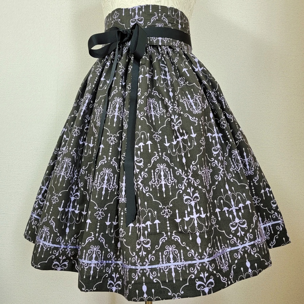【完売・展示品】おでかけスカート:シャンデリア
