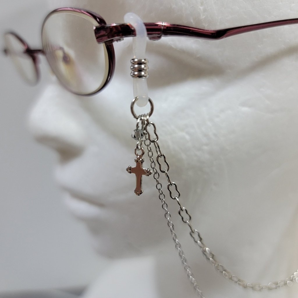 グラスチェーンイヤーカフ【セミオーダー可能】