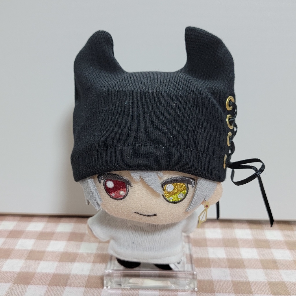 【イベント時限定】編み上げ付きぬいぐるみ用帽子【Mサイズ】