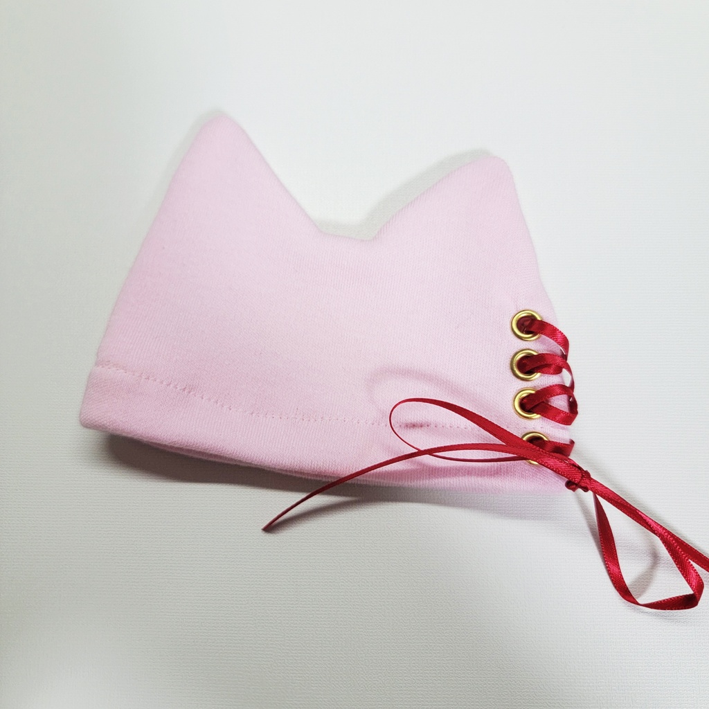 【イベント時限定】編み上げ付きぬいぐるみ用帽子【Mサイズ】